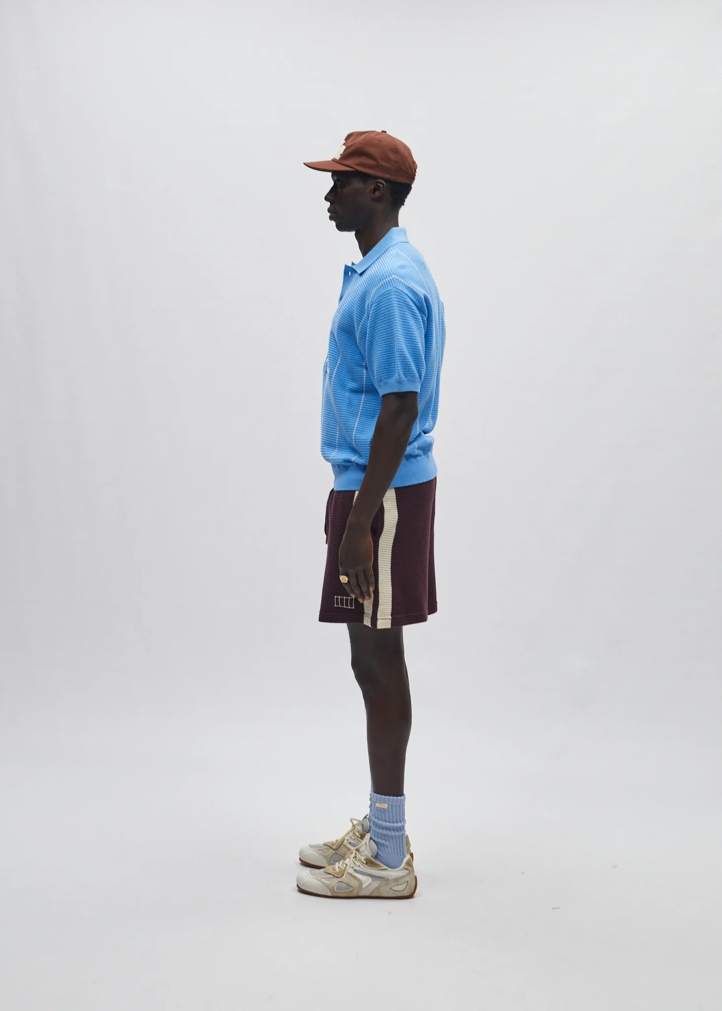 Knit Shorts Coventry Brown - Image 3